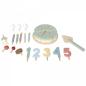 Preview: Holz Geburtstagstorte Set 26-teilig von Little Dutch