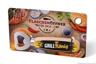 Flaschenöffner - Grillkönig