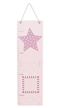 Messlatte Sterne pink