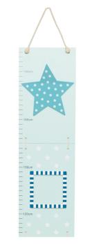 Messlatte Sterne blau