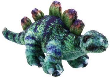 Fingerpuppe Stegosaurus grün
