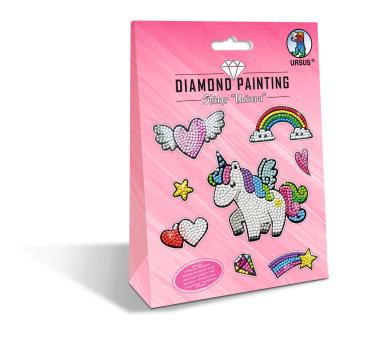 Diamond Painting - Sticker Unicorn