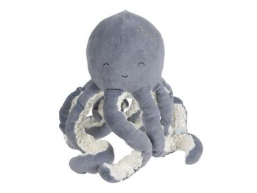 Kuschel Oktopus blau - Little Dutch