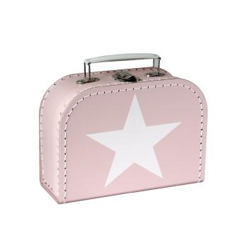 Koffer  rosa mit Stern