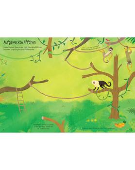 Mein immer-wieder-Stickerbuch: Tiere im Zoo