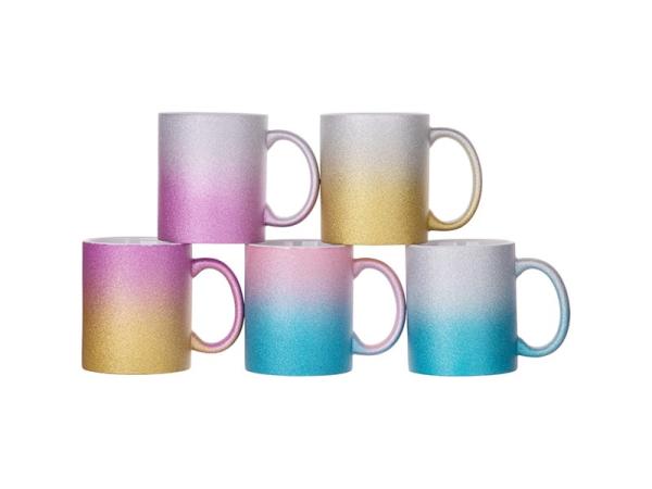 Keramiktasse sparkle  mit individueller Beschriftung