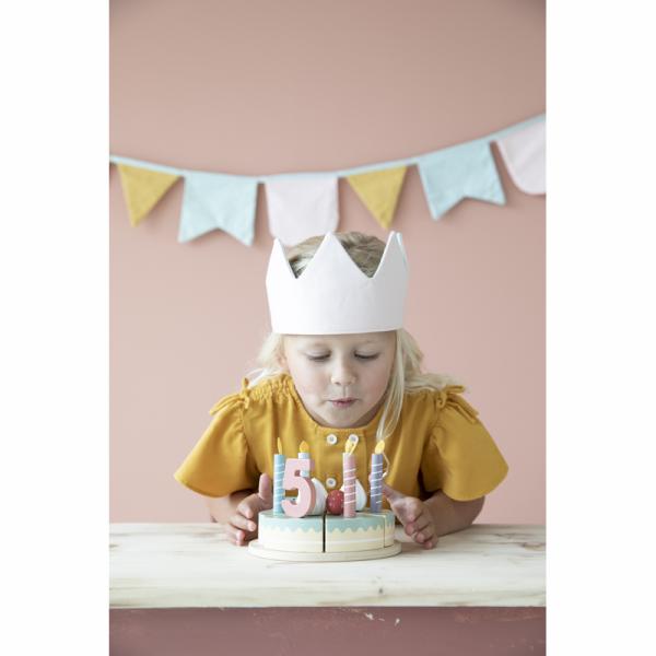 Holz Geburtstagstorte Set 26-teilig von Little Dutch