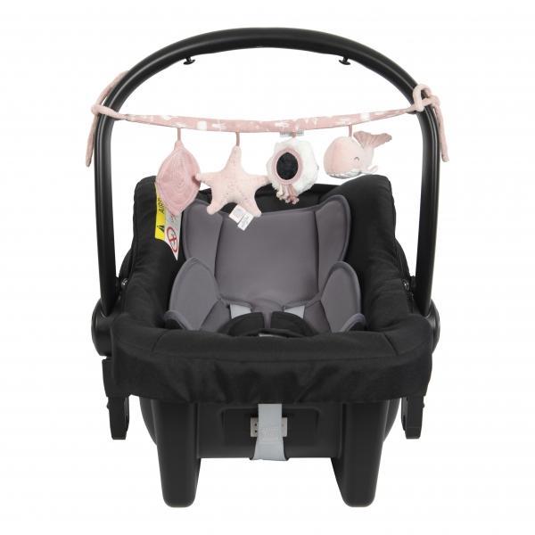 Kinderwagenkette Ocean pink - Little Dutch