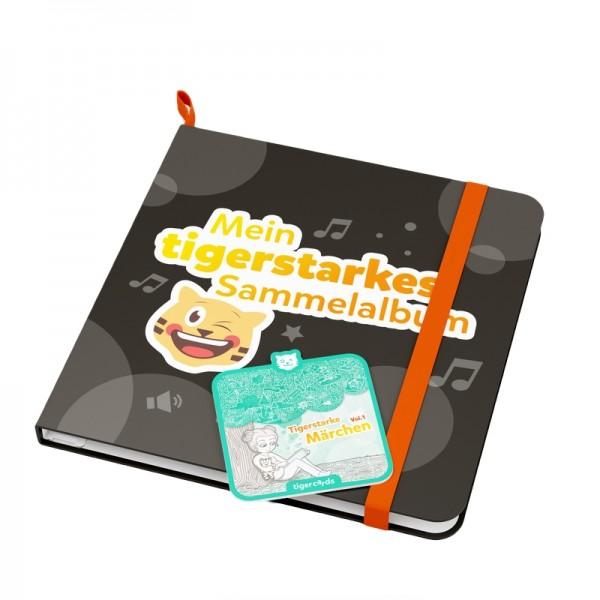 Sammelalbum für Tigercards GRÜN